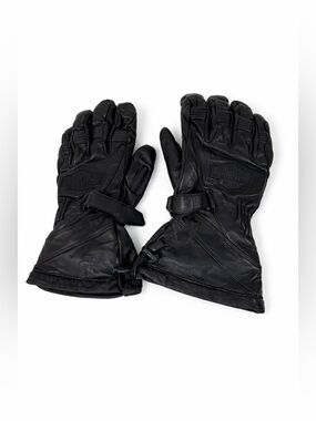 Harley Davidson Leather Riding Gloves Black 3XL Motorcycle Biker